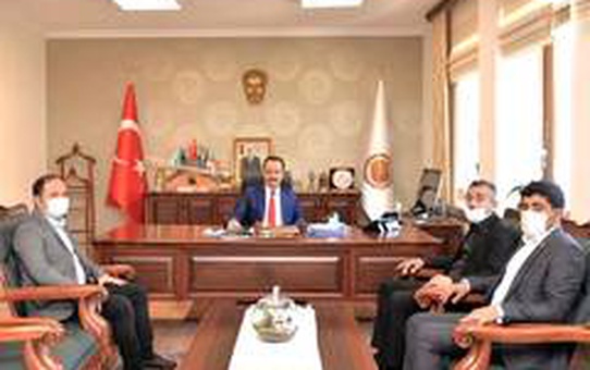BBP'den Vali Şentürk'e ziyaret