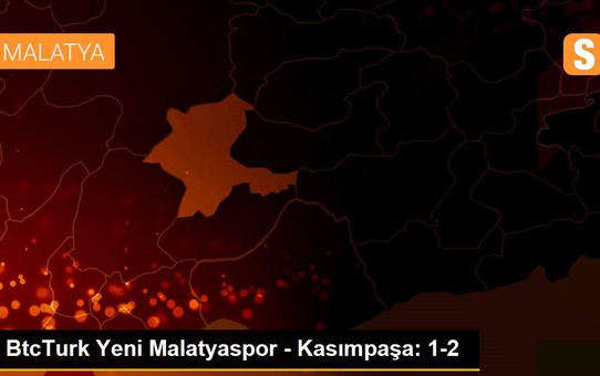 BtcTurk Yeni Malatyaspor - Kasımpaşa: 1-2