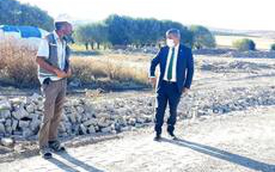 Altıntaş canlı hayvan pazarı çevre düzenleme çalışmaları