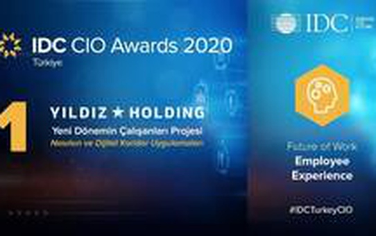 Yıldız Holding'in dijital projelerine IDC CIO'dan iki ödül