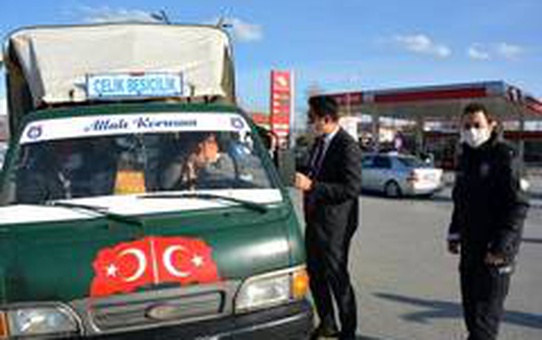 Kaymakamdan ışıksız yaya geçitlerinde denetim