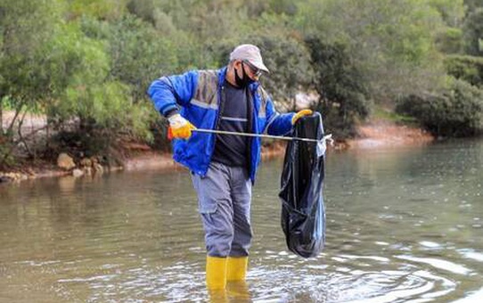 Son dakika haberi | Cennet Koyu 'Bodrum'da Doğa Kazanacak' sloganıyla temizlendi