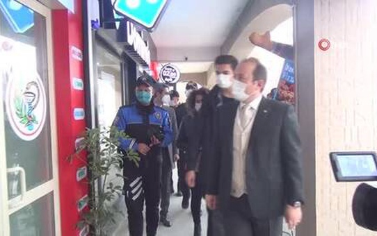 Şırnak'ta Vali Pehlivan'ın katılımı ile korona virüs denetimi yapıldı