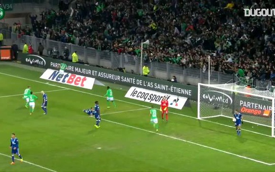Fransa Derbisi'nde AS Saint-Etienne Lyon'u Mağlup Ediyor