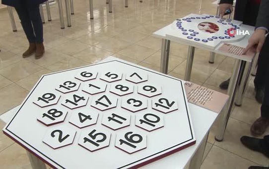 Ankara'nın ilk 'Matematik Müzesi', 'Matematiğe Dokunuyorum' sloganıyla açıldı