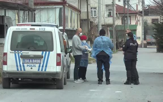 Son dakika: Bir apartman koronavirüs nedeniyle karantinaya alındı