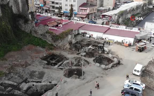 Yerin 4 metre altında çıktı, Roma dönenime ait olduğu belirlendi
