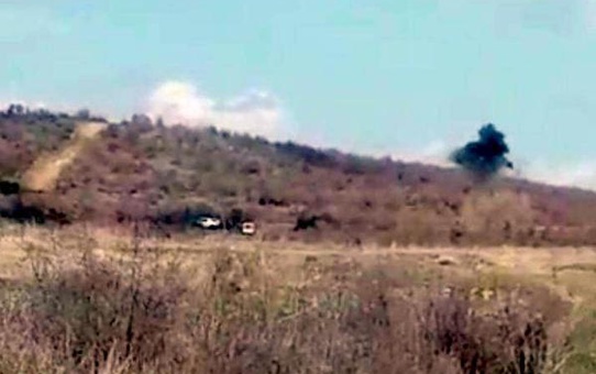 Tekirdağ'da bulunan top mermisi imha edildi