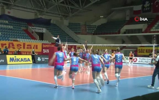 Galatasaray, Kadınlar CEV Kupası'nda ikinci oldu