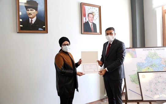 Encümen üyelerine teşekkür