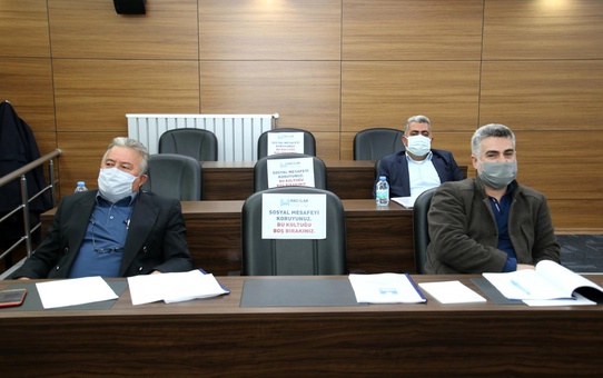 Hacılar Belediyesi Nisan ayı Meclis Toplantısı yapıldı