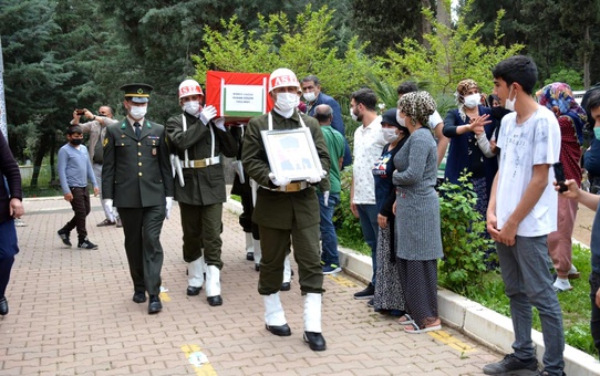 Kıbrıs gazisi son yolculuğuna uğurlandı