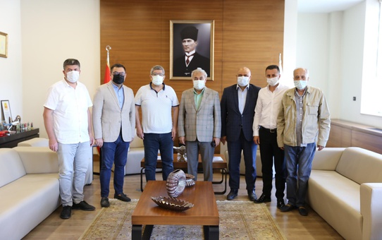 SGK İl Müdürü Nacar'dan KOTO Yönetimine Sosyal Güvenlik Haftası ziyareti