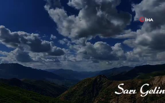 Silah seslerinin yükseldiği Goman Dağı ezgilerle yankılandı