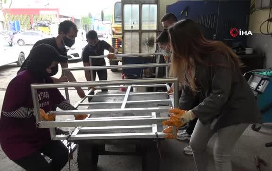 Hayallerindeki elektrikli aracı üretiyorlar