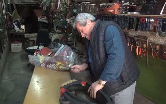 Baba yadigarı mesleğini yaşatmaya çalışıyor