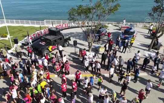 KASTAMONU - 2. Şerife Bacı İstiklal Yol Koşusu yapıldı