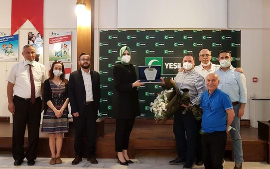 Yeşilay Bursa Şubesinde görev değişikliği