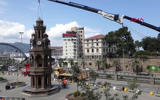 GİRESUN'DA 'SAAT KULESİ' TARTIŞMASI