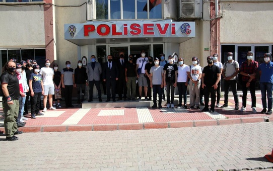 Gençler Çanakkale Gençlik Kampına uğurlandı