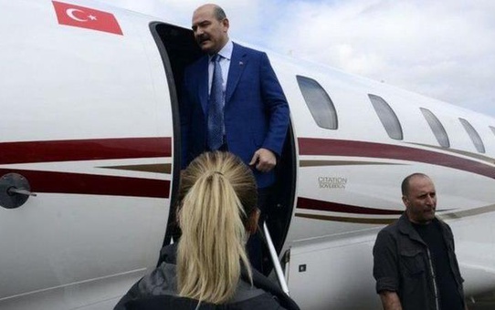 İçişleri'nden Bakan Soylu'nun Sezgin Baran Korkmaz'ın uçağını kullandığı iddialarına yanıt! Faturayı da paylaştılar