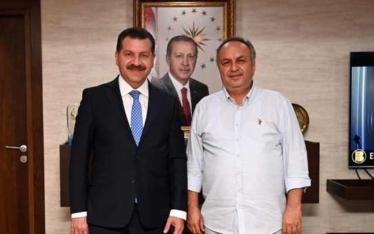 Birlik Başkanı Bozbey, Yılmaz'ı ziyaret etti
