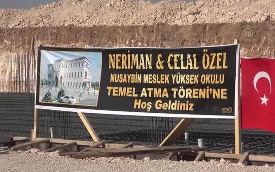 Neriman ve Celal Özel Nusaybin Meslek Yüksekokulunun temeli atıldı