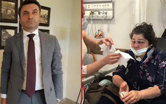 Yaşlı kadının korumalar tarafından darbedildiği iddialarına başkandan yanıt: Biz kavgayı ayıran kesimdik