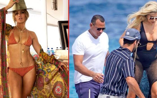 Jennifer Lopez ile eski nişanlısı Alex Rodriguez'in 'yat savaşları'