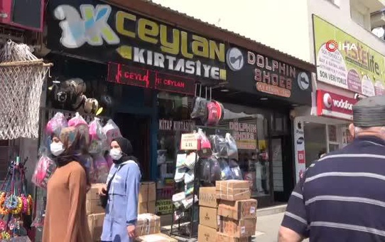 Kırtasiyelerde okula dönüş hazırlıkları başladı