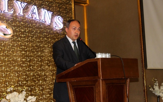 Kaymakam Altın onuruna veda yemeği
