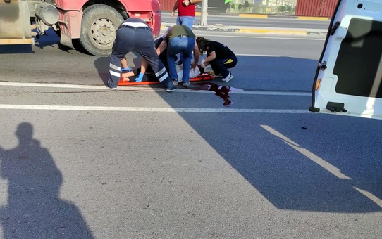 Son dakika haber | Bisikleti ile okula giden lise öğrencisine polis aracı çarptı
