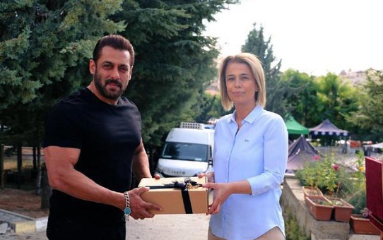 Bollywood'un yıldızı Khan Kapadokya'da