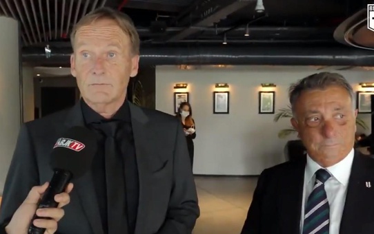 Dortmund Başkanı Hans Watzke endişeli konuştu: İstanbul'da olmak güzel ama Beşiktaş'la oynamak değil
