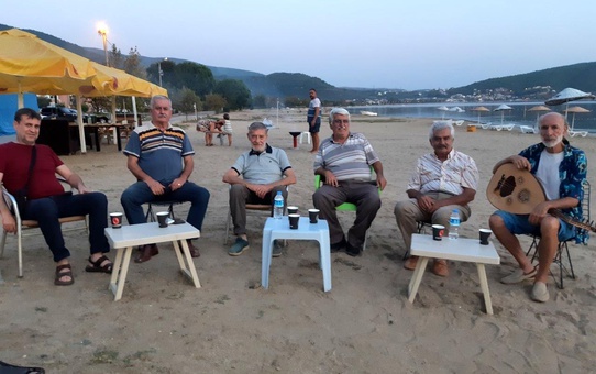 Ahmet Mekin ve Erol Tezeren ile gün batımında söyleşi