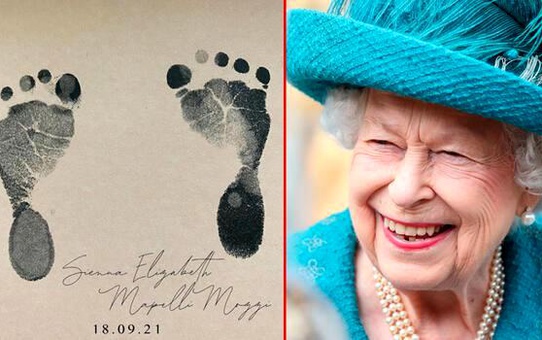 Beatrice kızının yüzünü değil ayak izlerini gösterdi: Bütün kız çocuklarına bir 'Elizabeth'
