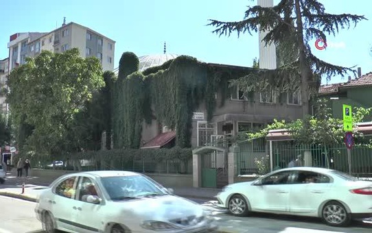 Bu caminin duvarları sarmaşıktan