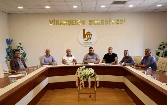 Viranşehir Belediyespor'da ilk yönetim kurulu toplantısı