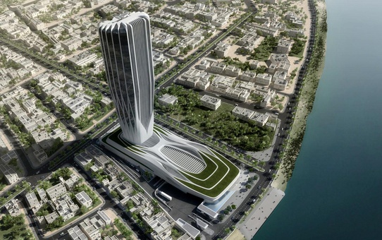 Zaha Hadid'in son projesi Irak Merkez Bankası'na özel kalıp sistemi