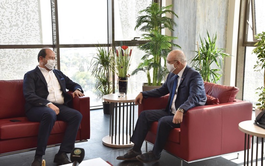 MHP MYK Üyesi Şekerci'den Başkan Ergün'e ziyaret