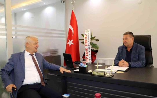 Başkan Bilgin'den esnaf odasıyla güç birliği toplantısı
