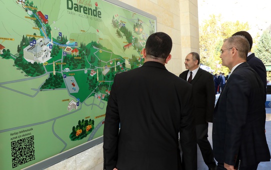 Malatya Vali Yardımcısı Eskin, Darende'de incelemelerde bulundu