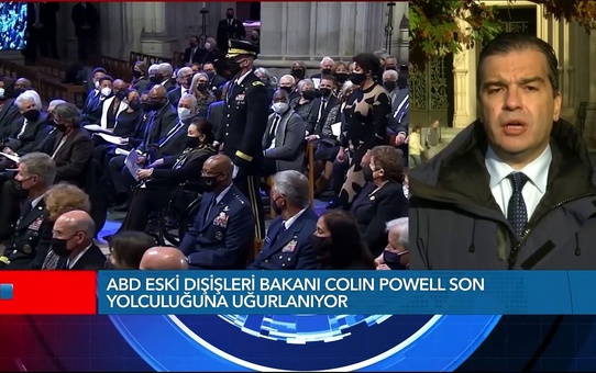 ABD'nin Eski Dışisleri Bakanı Colin Powell'ın Cenaze Töreni Yapıldı