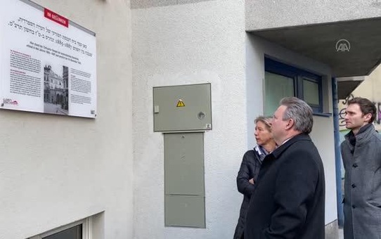 Avusturya'da Naziler tarafından yakılan 'Türk Mabedi' için anma töreni