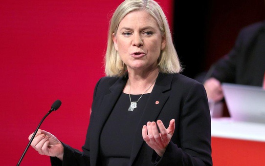 İsveç'te Sosyal Demokrat Parti lideri Magdalena Andersson ülkenin ilk kadın başbakanı oldu