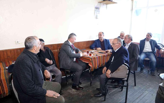 DSİ Bölge Müdürü Yavuz Köprüköy Güzelhisar Mahallesinde incelemelerde bulundu