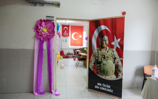 Son dakika haber: Hassa'da Şehit Ercan Can'ın adı okul kütüphanesine verildi