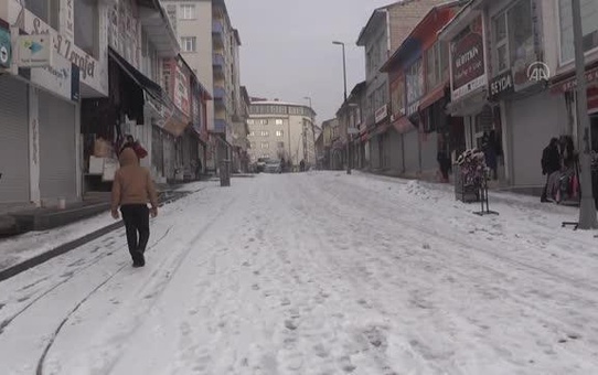 Soğuk hava ve kar hayatı olumsuz etkiledi