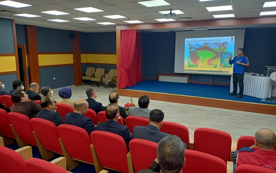 Ağrı Milli Eğitim Müdürlüğünde 'Afet Farkındalık Eğitimi'