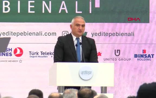 BAKAN ERSOY 2. YEDİTEPE BİENALİ'NİN AÇILIŞINA KATILDI